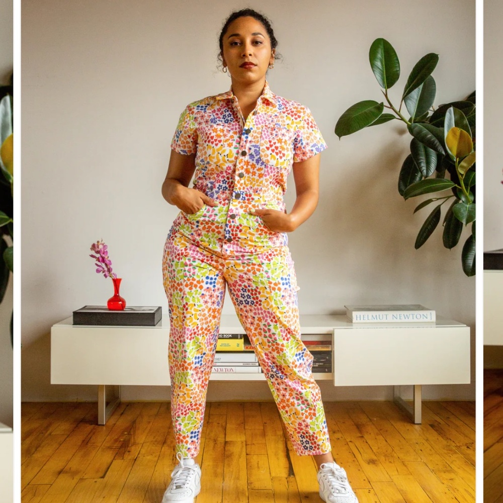 Mixed By Nasrin Farmers Market Jumpsuit - XS